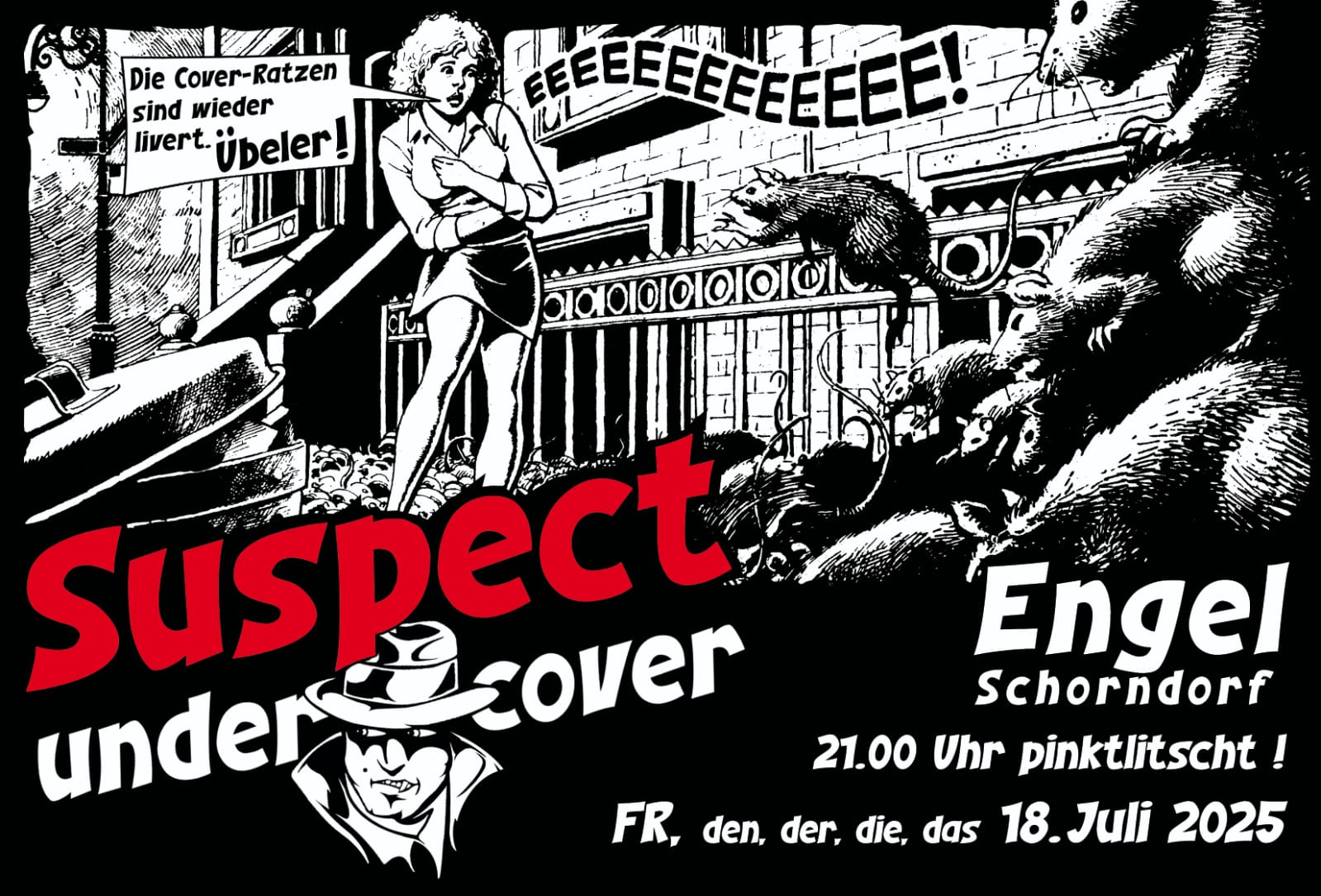 Suspect - under cover